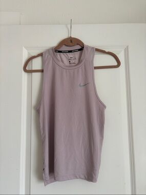 Nike Light Lavender Dri-FIT Athletic Tank with Swoosh